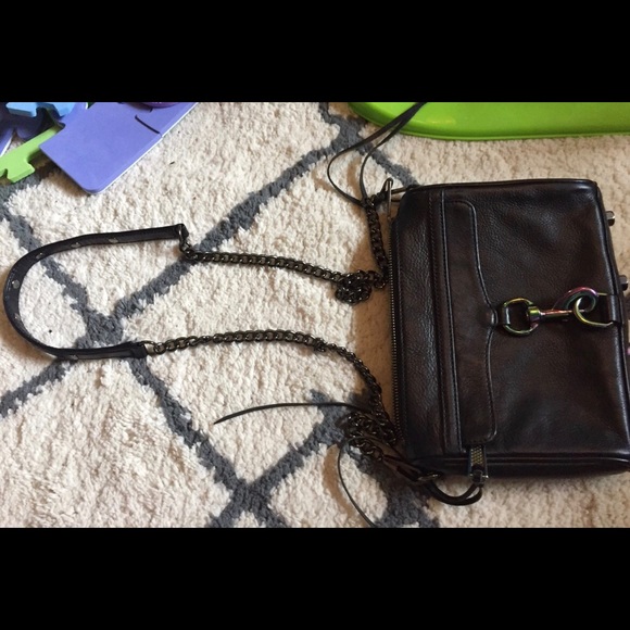 Rebecca Minkoff Mini MAC Iridescent Oil Slick Bag - Picture 4 of 6